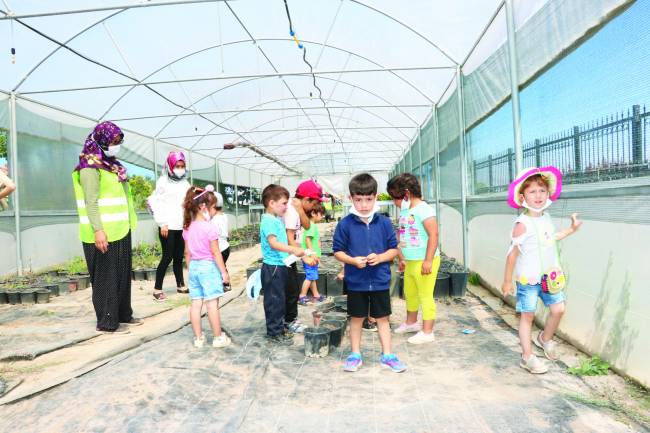 Beyşehir Belediyesi Minik Öğrencilerle El Ele Verdi