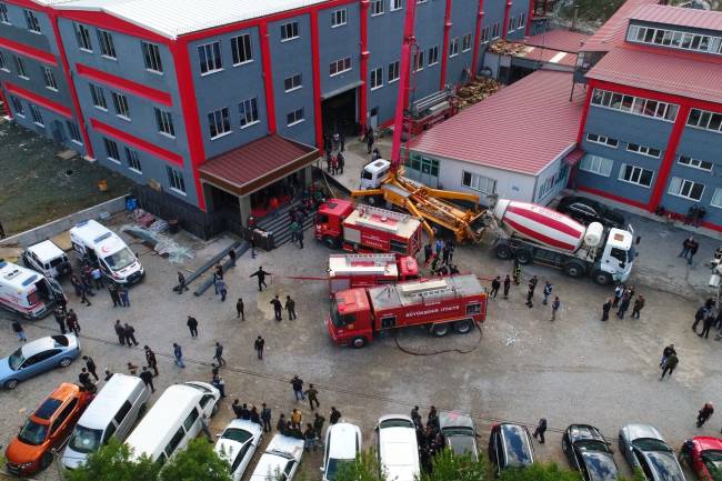 AKDAŞ YANGINI, YÜREKLERİ AĞZA GETİRDİ
