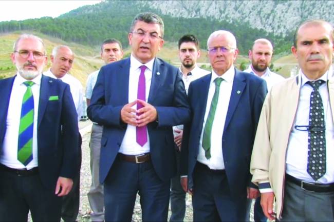 Gelecek Partisi Konya İl Başkanı Hasan Ekici, ‘GEMBOS YOLU NE ZAMAN BİTECEK?’