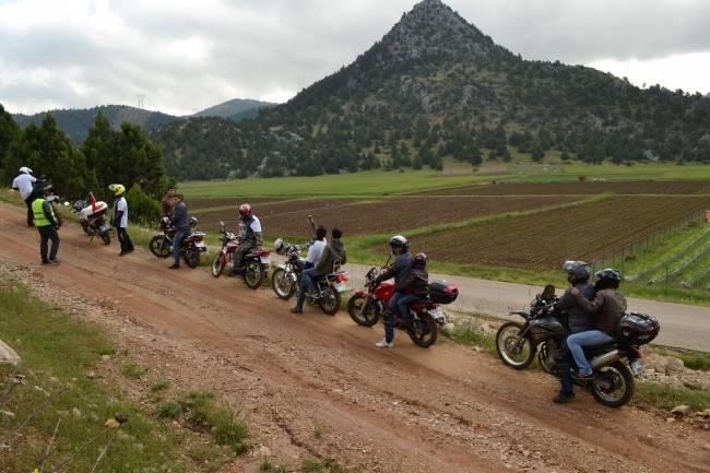 Huğlu’da geleneksel Köprülü Kanyon Motosiklet gezisi 