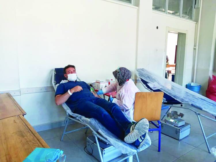 Beyşehir’de kan bağışına destek