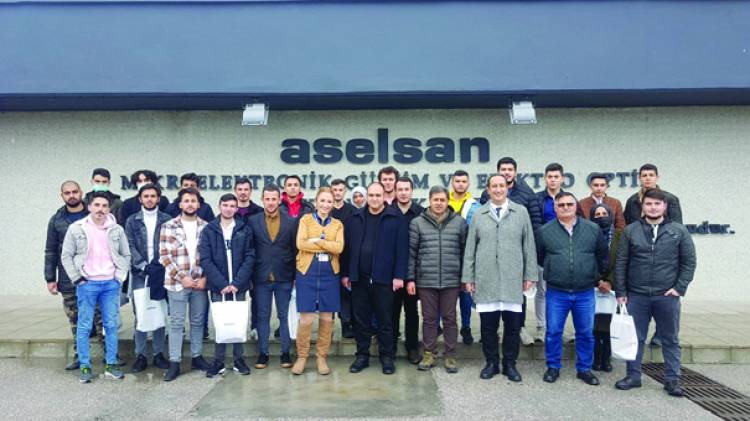 Huğlu MYO’dan Aselsan ve Roketsan Gezisi