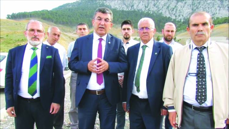 Gelecek Partisi Konya İl Başkanı Hasan Ekici, ‘GEMBOS YOLU NE ZAMAN BİTECEK?’